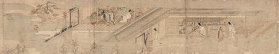 Narrative Picture Scroll about Love Romance of Courtier and Girl at Sumiyoshi by Unbekannt Unbekannt